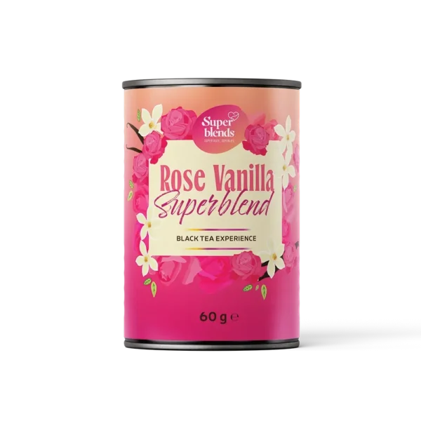 Rose Vanilla Superblend czarna herbata z różą i wanilią 60 g