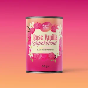 Rose Vanilla Superblend czarna herbata z różą i wanilią 60 g - obrazek 4