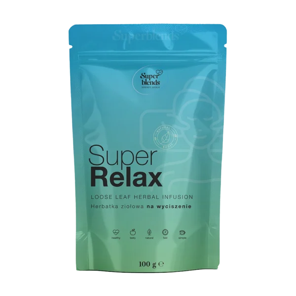 Super RELAX herbatka ziołowa na wyciszenie 100 g